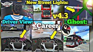 Attention to New Details & Features! Bus Simulator Indonesia New update 4.3 by Maleo| Bus Gameplay