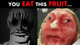 When You EAT this FRUIT, All Ending Mr incredible meme