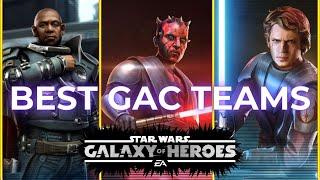 Ranking 40 BEST GAC Teams in SWGOH (No Galactic Legends) February 2024