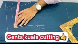 Gents kurta cutting  kalidar kurta cutting and stitching  men’s pathani suit cutting and stitching