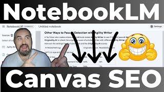  INSANE NotebookLM + ChatGPT Canvas SEO Workflow!