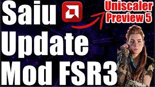 Saiu! Update Mod FSR3 Uniscaler preview 5 Com Melhorias, Teste em 4 Jogos.