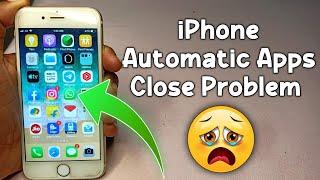 iPhone apps automatic close problem, app automatic close problem in iPhone, iPhone lagging problem