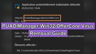 PUADIManager:Win32/OfferCore Virus | How Do I Get Rid of PUADIManager Virus