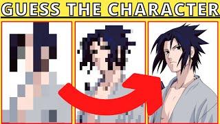 GUESS The ANIME CHARACTER - Pixel Quiz ( Anime Quiz )