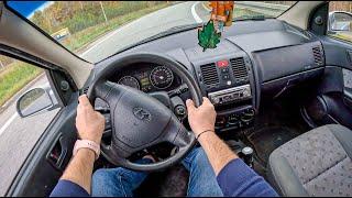 2004 Hyundai Getz [1.5 CRDi 88HP] |0-100| POV Test Drive #1410 Joe Black