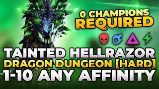 IMPOSSIBLE to FAIL Hard Mode Dragon Stage 1-10  Guide I Raid Shadow Legends #testserver