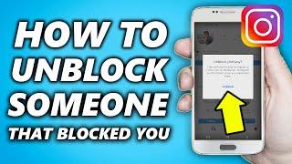 How to Unblock People on Instagram That Blocked You 2024 [100% WORKING]