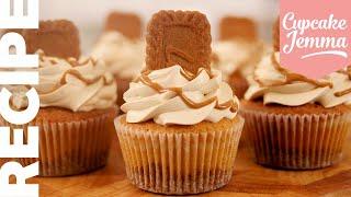 Our BEST SELLING Biscoff Cupcake Recipe & Tutorial! | Cupcake Jemma