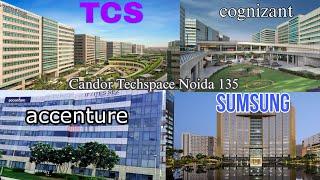 TCS  SEZ V campus Tour Noida sector 135 || Candor Techspace IT Hub Greater Noida Delhi all tours