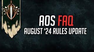 What Changed in the Latest AoS FAQ !? Age of Sigmar Tactics