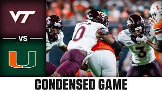 Virginia Tech vs. Miami Condensed Game | 2024 ACC Football