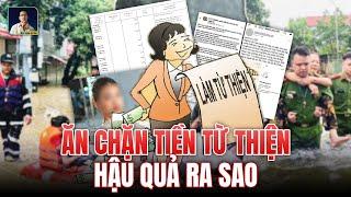 LỜI XIN LỖI VÀ HẬU QUẢ CỦA VIỆC ĂN CHẶN TIỀN TỪ THIỆN