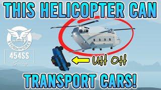 Making a CAR transport HELICOPTER in Stormworks