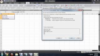 How to Split Excel Data Into Two Columns : Tech Niche