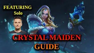 How To Play Crystal Maiden - 7.32c Basic CM Guide