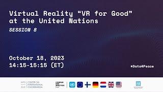 Virtual Reality “VR for Good” at the United Nations