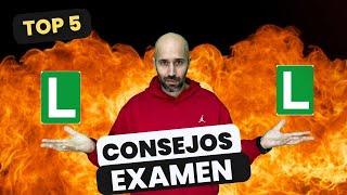 5 CONSEJOS para CONSEGUIR tu APROBADO️ EXAMEN práctico de CONDUCIR