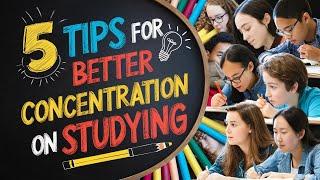 Boost Your Focus: 5 Tips for Better Concentration #study #concentrationtips