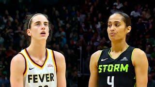 Caitlin Clark TRASH TALKING vs Seattle Storm  | Full highlights l June 28, 2024