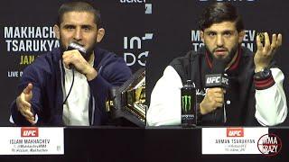 Islam Makhachev vs. Arman Tsarukyan Press Conference Highlights UFC 311