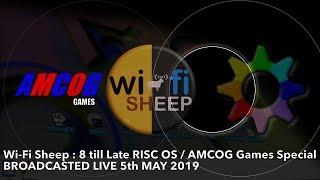 Wi-FI Sheep LIVE AMCOG GAMES / RISC OS Special