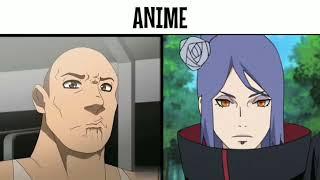 anime vs reddit (the rock reaction meme)