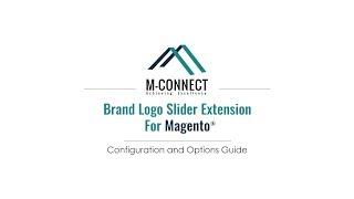 Magento Manufacturer Brand Logo Slider - Configure Shop by Brand Extension