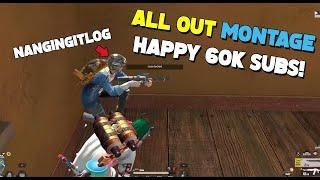 ALL OUT PARKOUR MONTAGE HIGHLIGHTS | HAPPY 60K SUBS(ROS KILL MONTAGE)