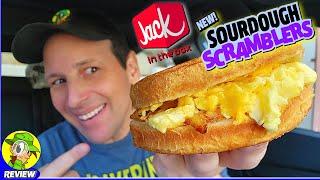 Jack In The Box® Sourdough Scramblers Review 🃏 Bacon, Egg & Cheese!  Peep THIS Out! ️‍️