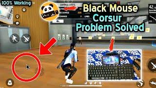 Panda Mouse Pro black Mouse Corsur problem Solved / Keyboard Mouse on mobile free fire