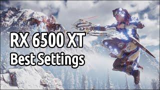 RX 6500 XT | Horizon Zero Dawn | Best Graphics Settings