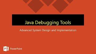 Java Debugging Tools