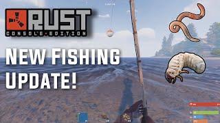 Rust Console Edition Fishing Update FIRST LOOK + Tutorial (PS5/XBOX)