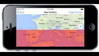 Map Padding with the Google Maps SDK for iOS