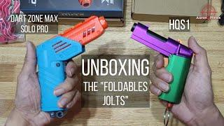 Unboxing The HQS1 and The Dart Zone Max Solo Pro Nerf Blasters