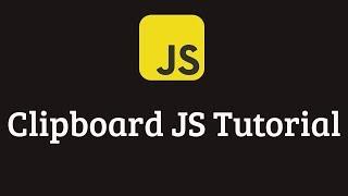 How to Copy Text to Clipboard in Javascript using Clipboard JS