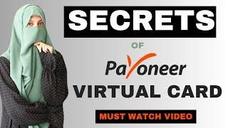 How to order Payoneer virtual card for free in 2024/ Payoneer virtual card benefits & disadvantages