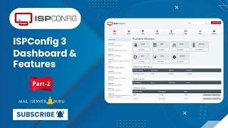 ISPConfig Dashboard Tour  | BEST cPanel Alternative | FREE  Web Hosting Server | UNLIMITED Hosting