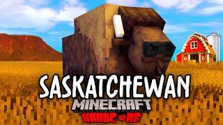 I Survived 100 Days in SASKATCHEWAN in Hardcore Minecraft!