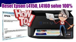 PC Clinic | How to Reset Epson L4150 L4160 Printer