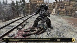 fallout 76 pvp: railways go choo choo!!! ft Damazingamin