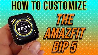 Amazfit Bip 5- All The Tips, Tricks & Features!