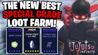 The *NEW* Best Way To Farm Special/Unique Grade Loot  In Jujutsu Infinite