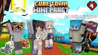 MINECRAFT CUBE TOWN TẬP 4:Hai Anh Em Nấm Gumball Gia nhập Hiệp Hội Herobrine,Sở hữu Vũ Khí Siêu Mạnh