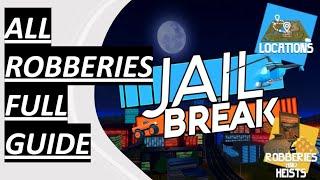 Jailbreak ALL Robberies GUIDE