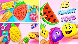 15 Идей как сделать Антистресс своими руками Diy fidget toys