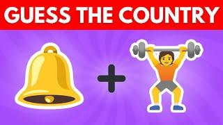 Guess the Country by Emoji Challenge  | Emoji Quiz 2024