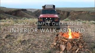 Living In My Jeep Cherokee XJ For 7 Months - Interior Walk-Around Of My Overland Set-Up