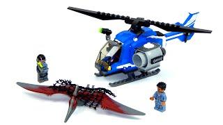 Lego Jurassic World 75915 Pteranodon Capture Speed Build And Review